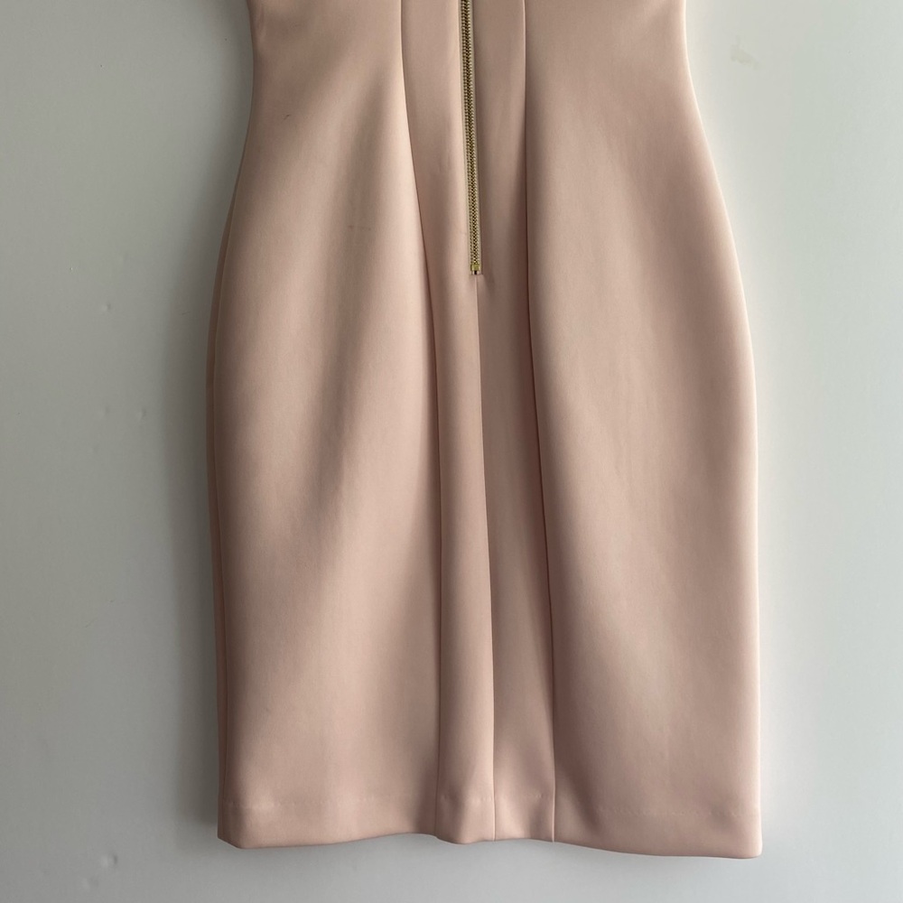Calvin Klein Pink Halter Sheath Midi Dress NWOT - Picture 4 of 14